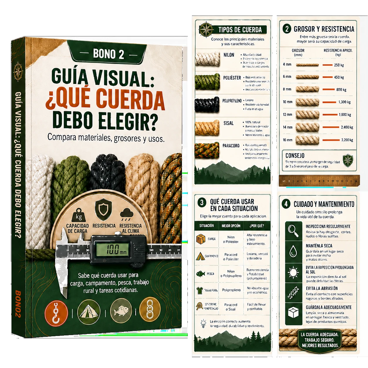 Guía visual de cuerdas